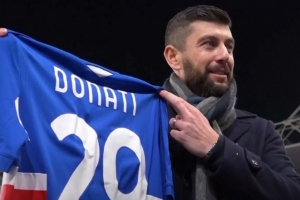 1胜2平5负排意乙倒数第3！迪马：桑普多利亚已决定解雇主帅多纳蒂