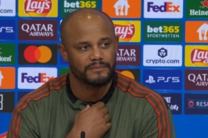 孔帕尼：我们本可以打进更多球 伦纳特-卡尔证明自己能帮助球队