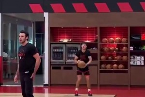 属于是厚积薄发！谢泼德此前训练底角三分9中9！弹无虚发！