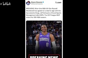 冲击总冠军！兰德尔：经过上季磨合和华子配合越来越默契