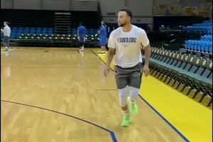 发展联盟最大牌球员？名场面：库里20年在发展联盟的训练！